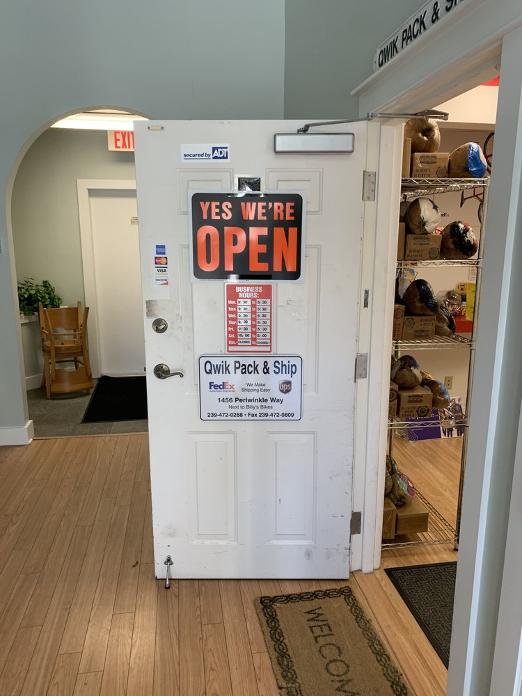 QWIK PACK & SHIP 15 Photos Packing Services 1456 Periwinkle Way