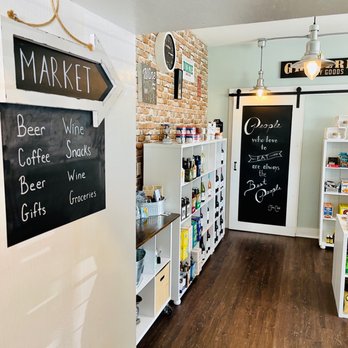 Coastal Baking - a coffee shop with a chalkboard sign - Bakeries Near Me - Cape Charles, Virginia