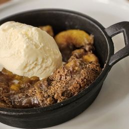 Peach cobbler Peach cobbler
