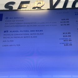 NTB-National Tire & Battery - Service costs