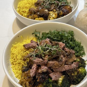 Aubergine Kitchen - TRI-TIP MADEIRA BOWL - Mediterranean Near Me - Las Vegas, Nevada Aubergine Kitchen - TRI-TIP MADEIRA BOWL - Mediterranean Near Me - Las Vegas, Nevada