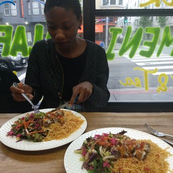 Falafelland - We both ordered the Yemeni falafel plate. Bomb eating - Falafel Near Me - San Francisco, California Falafelland - We both ordered the Yemeni falafel plate. Bomb eating - Falafel Near Me - San Francisco, California