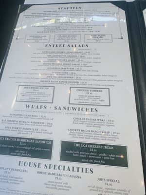 Menu photo 5 Original Joe's Walnut Creek, CA