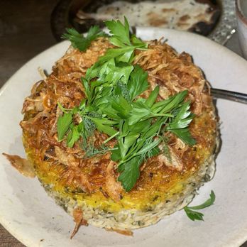 Delbar Middle Eastern - Crispy rice - Persian/Iranian Near Me - Atlanta, Georgia