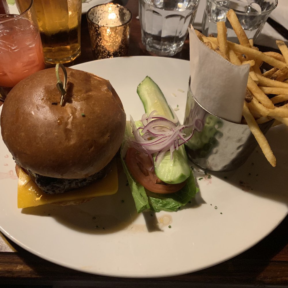 Atria - BBQ Brisket Burger - New American Near Me - Edgartown, Massachusetts Atria - BBQ Brisket Burger - New American Near Me - Edgartown, Massachusetts