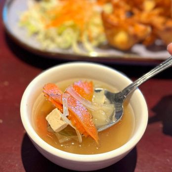 Thai Purple - The soup with the lunch special - super tasty! - Thai Near Me - Alhambra, California