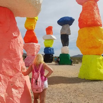 Seven Magic Mountains - Public Art Near Me - Las Vegas, Nevada Seven Magic Mountains - Public Art Near Me - Las Vegas, Nevada