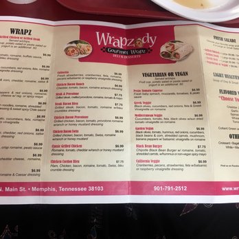 Wrapzody Gourmet Wrapz Deli --Memphis TN - Not just wraps!! - Breakfast & Brunch Near Me - Memphis, Tennessee Wrapzody Gourmet Wrapz Deli --Memphis TN - Not just wraps!! - Breakfast & Brunch Near Me - Memphis, Tennessee