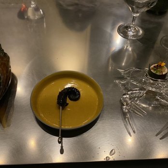 Alinea - The only course with flavor, albeit heavily sauced. - New American Near Me - Chicago, Illinois