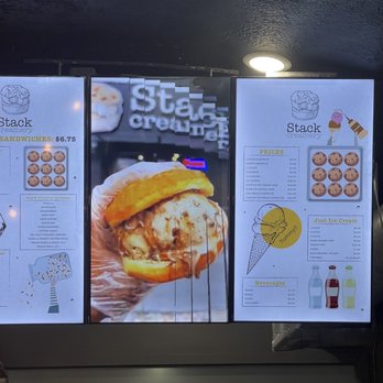 Stack Creamery - Menu - Desserts Near Me - Jersey City, New Jersey