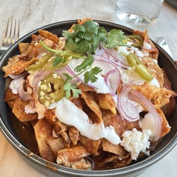 FIG Restaurant - Chilaquiles Rojos - Bars Near Me - Santa Monica, California