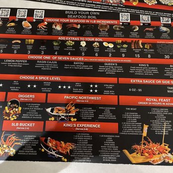 Crawfish King - Seafood menu - Cajun/Creole Near Me - Seattle, Washington
