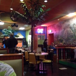Panchos Mexican Restaurant - Palm tree is not real