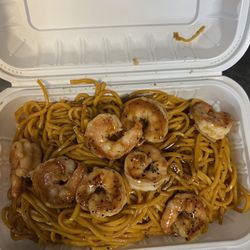 Ichiro Hibachi Express  - Shrimp yaki noodle