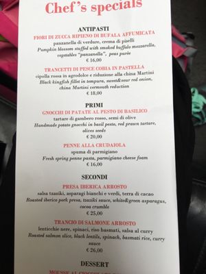 Menu photo 1 Dolce & Gabbana Martini Milan, MI