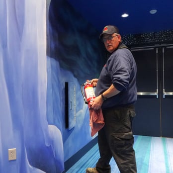 Jefferson Fire & Safety - Larry servicing the extinguishers at the EPIC campus in Verona, WI. - Fire Protection Services Near Me - Middleton, Wisconsin Jefferson Fire & Safety - Larry servicing the extinguishers at the EPIC campus in Verona, WI. - Fire Protection Services Near Me - Middleton, Wisconsin