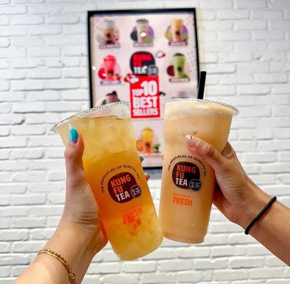 Kung Fu Tea X TKK Chicken by null