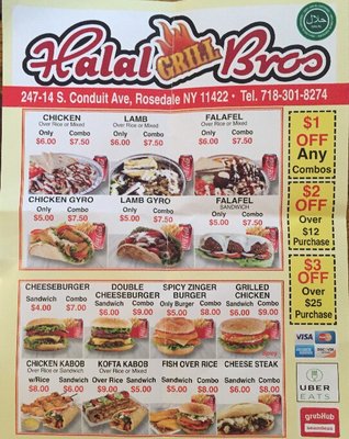 Menu photo 6 Halal Bros Grill Queens, NY