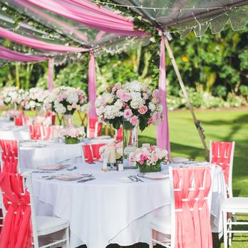 Let's Entertain Maui - The WRONG drapery colors were delivered on my wedding. I ordered dusty rose and what came in was candy pink and red drapery. Beware! - Party Equipment Rentals Near Me