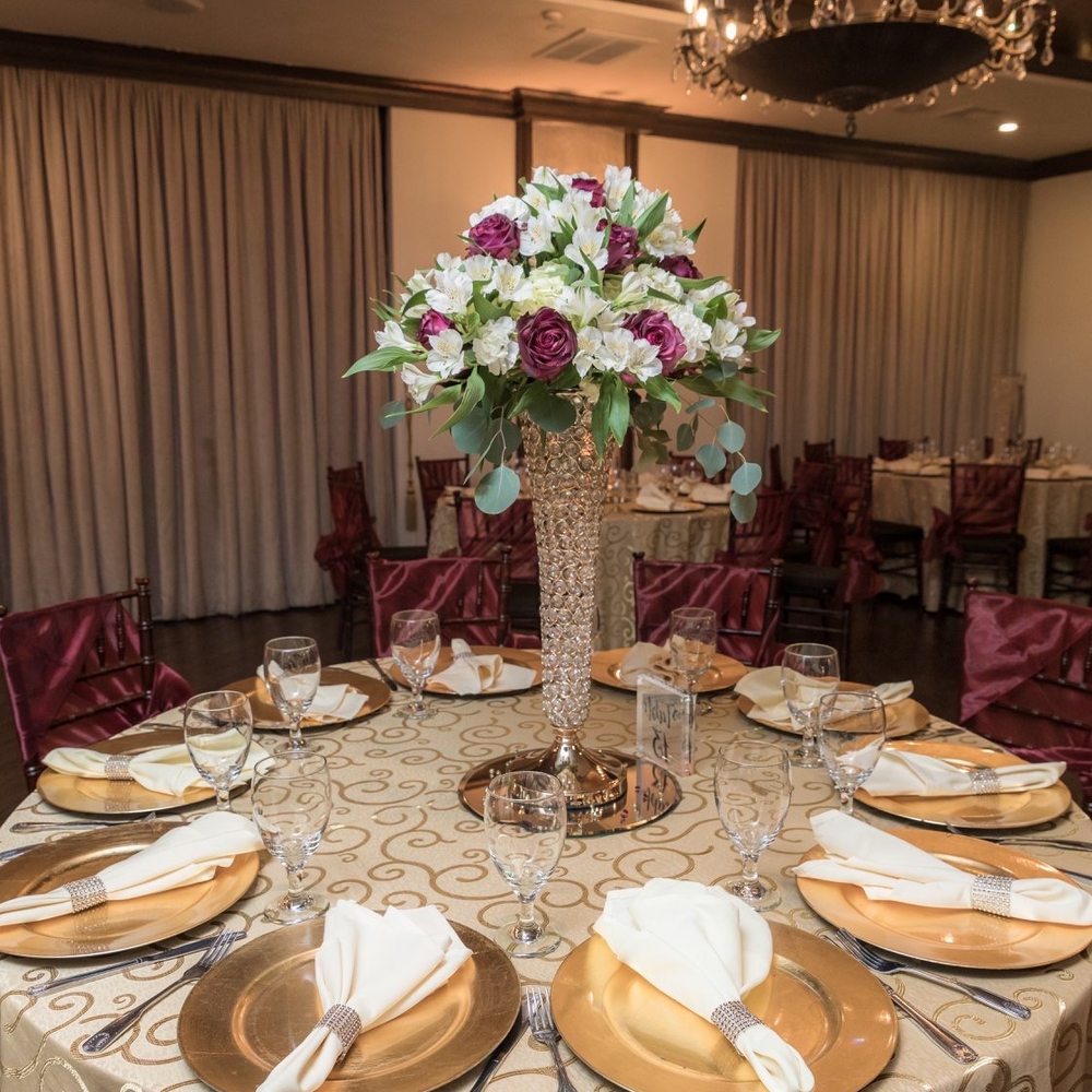 Pelazzio Reception Venue - Reception table setup - Venues & Event Spaces Near Me - Houston, Texas Pelazzio Reception Venue - Reception table setup - Venues & Event Spaces Near Me - Houston, Texas