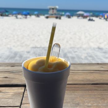 The Dock - mango daiquiri - New American Near Me - Pensacola Beach, Florida