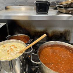 Chicken pot pie filling and classic chili
