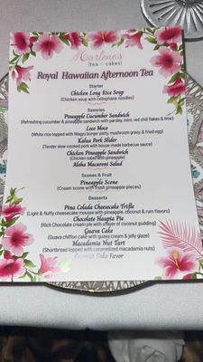 Menu photo 4 Marlene's Tea & Cakes San Diego, CA
