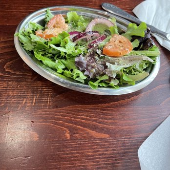 Taza Mediterranean Kitchen - Green Salad with house dressing - Mediterranean Near Me - Middleton, Wisconsin