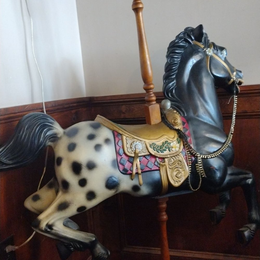 Random carousel horse in the corner