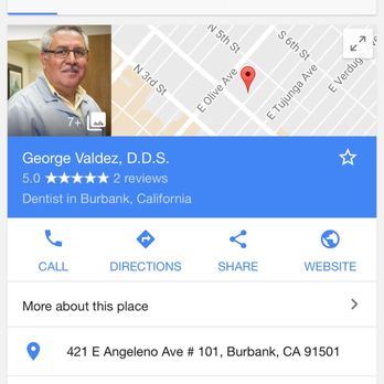George Valdez, DDS - So is it 6 pm ? I'm outside and and they have the doors close. I - General Dentistry Near Me - Burbank, California George Valdez, DDS - So is it 6 pm ? I'm outside and and they have the doors close. I - General Dentistry Near Me - Burbank, California