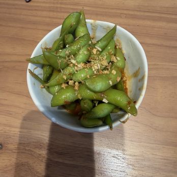 Grey Orchard - Spicy Garlic Edamame - Diners Near Me - Round Rock, Texas Grey Orchard - Spicy Garlic Edamame - Diners Near Me - Round Rock, Texas