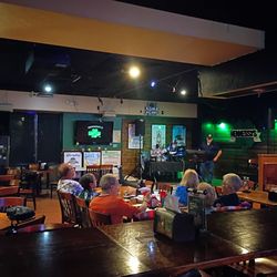 Hennessy's Bar & Grille - The seniors had their golf carts lined up out front. Don't mess with the rest.