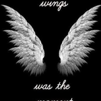 Express Custom Screen Printing Services - The moment you getting your wings was the moment my life changed forever custom T-shirt logo - Screen Printing/T-Shirt Printing Near Me - Moreno Valley, California