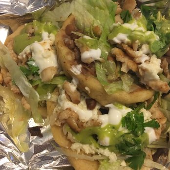El Buen Sabor - Chicken sopes - Food Trucks Near Me - Eugene, Oregon