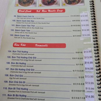 Com Tam Ninh Kieu - Menu as of 03/2025 - Vietnamese Near Me - Rosemead, California
