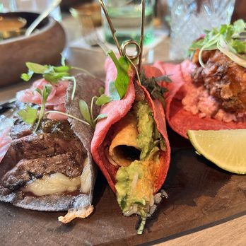 Cantina Monarca - A la carte gourmet tacos: wagyu chingon, el Rey, Baja sea bass - Cocktail Bars Near Me - Bellevue, Washington