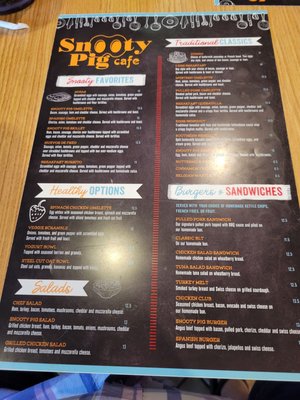 Menu photo 3 Snooty Pig Cafe Highland Village, TX