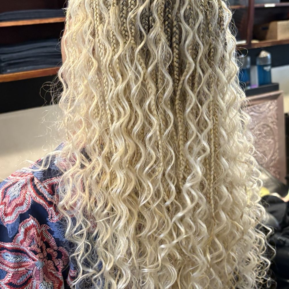 Braids by Lee - Mom decided to shorten it a bit and Linda was able to oblige her with no problems. Thank you, Linda. - Hair Stylists Near Me - Pasadena, California