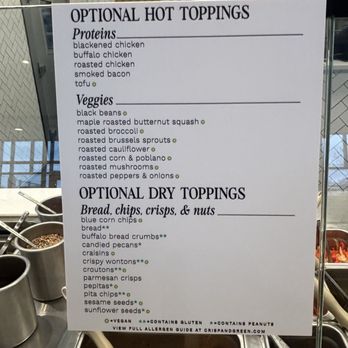 Crisp & Green - Salad Near Me - Sioux Falls, South Dakota