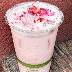 Strawberry Dragonfruit Refresher "Pink Drink"