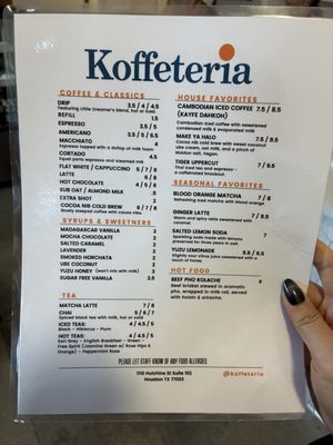 Menu photo 1 Koffeteria Houston, TX Menu photo 1 Koffeteria Houston, TX