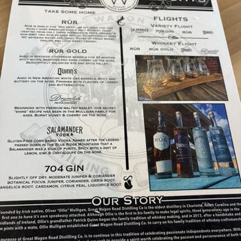 Great Wagon Road Distilling - Menu - Distilleries Near Me - Waxhaw, North Carolina Great Wagon Road Distilling - Menu - Distilleries Near Me - Waxhaw, North Carolina