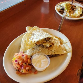 The Green Enchilada - Chicken quesadilla. You'll have leftovers. - Mexican Near Me - Pacifica, California The Green Enchilada - Chicken quesadilla. You'll have leftovers. - Mexican Near Me - Pacifica, California