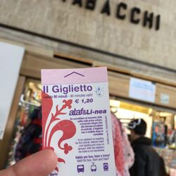 Edicola Tabacchi - Buy your city bus tickets here