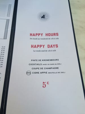 Menu photo 1 Triplettes Paris, 75 Menu photo 1 Triplettes Paris, 75