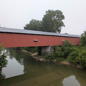 Houck Covered Bridge - Houck Covered Bridge, Greencastle - Landmarks & Historical Buildings Near Me - Greencastle, Indiana