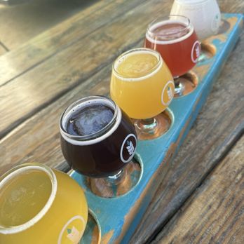 Pure Project - North Park - Beer flight - five 5oz pours for price of 4 - Beer Bar Near Me - San Diego, California