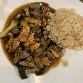 Chef's Asian Cuisine - Lunch hibachi special (chicken + steak) - Asian Fusion Near Me - Knoxville, Tennessee