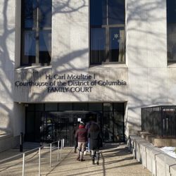 Moultrie Courthouse - Other entrance - to go through security checkpoint, especially if front entrance has a long line