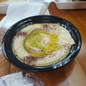 Gyros To Go - Small hummus - Mediterranean Near Me - Arlington, Texas